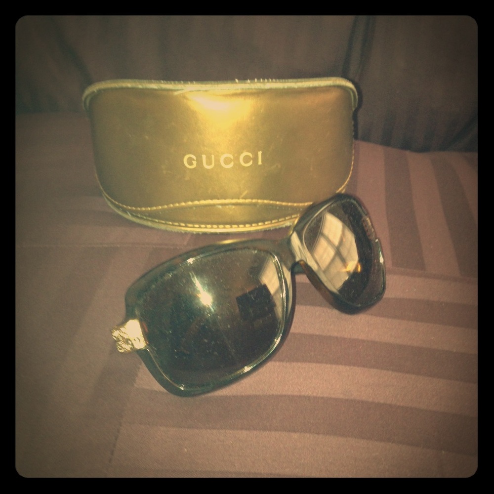 Authentic Gucci Sunglasses.